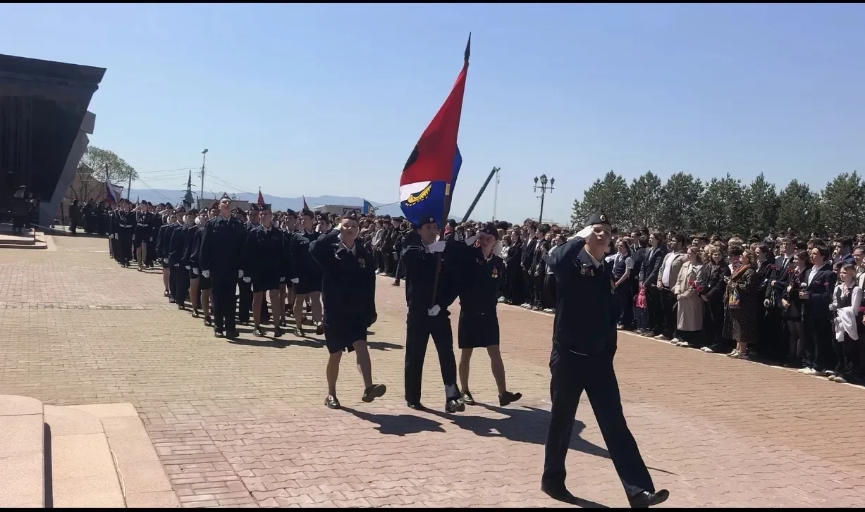 🔥Я помню,  я горжусь... 🫡Наши гимназисты приняли участие в закрытии городского смотра военно-патриот