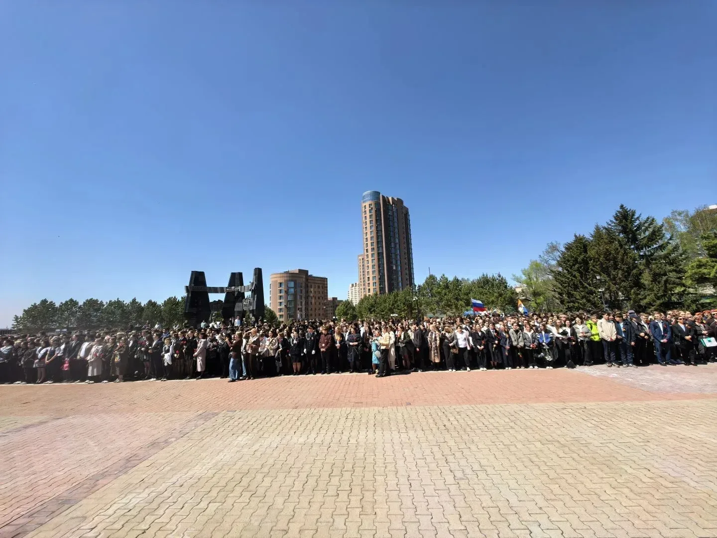 🔥Я помню,  я горжусь... 🫡Наши гимназисты приняли участие в закрытии городского смотра военно-патриот