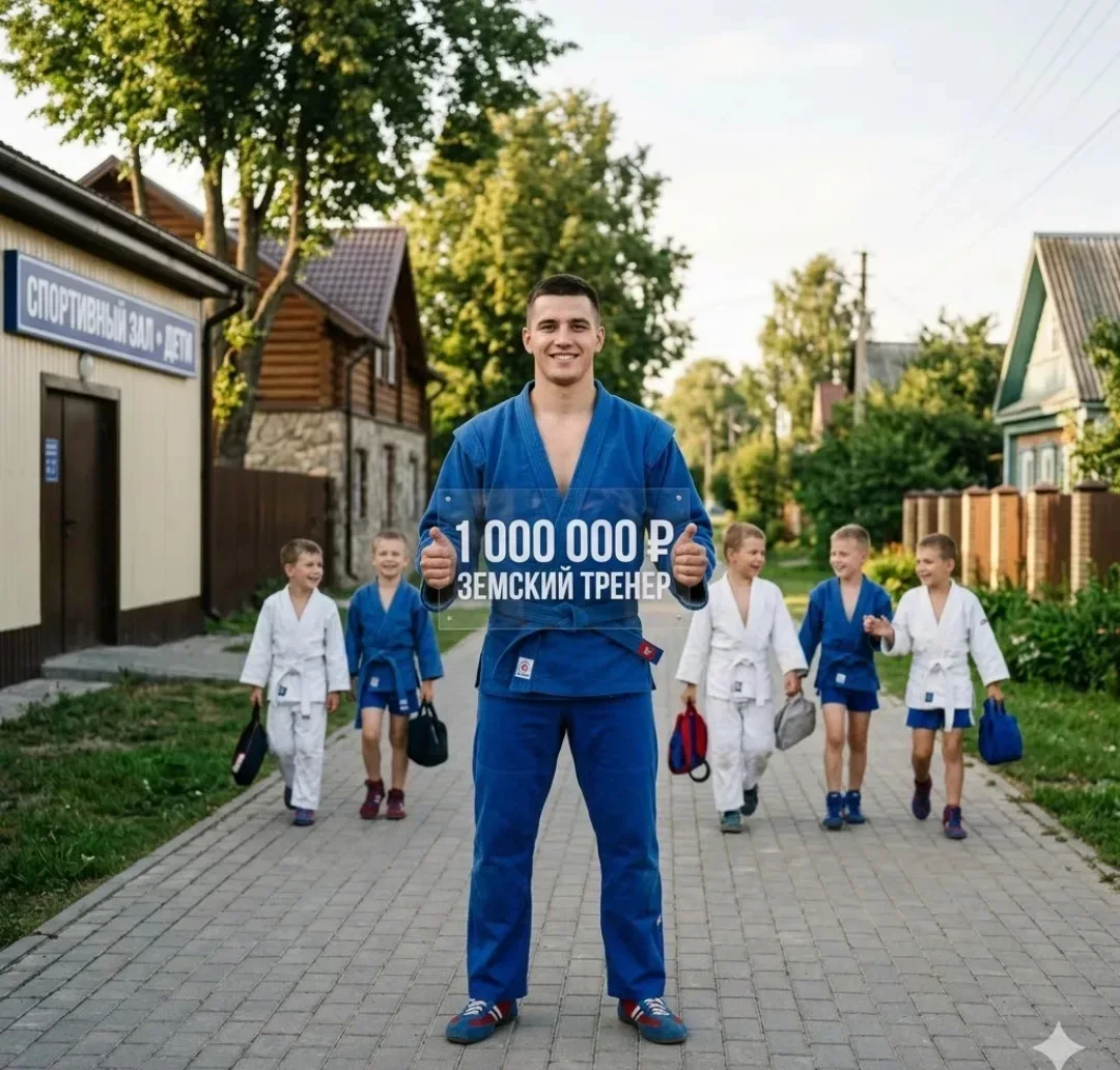 🏋️‍♂️ Продолжается приём заявок на программу «Земский тренер» на Кубани  Стать участником федерально