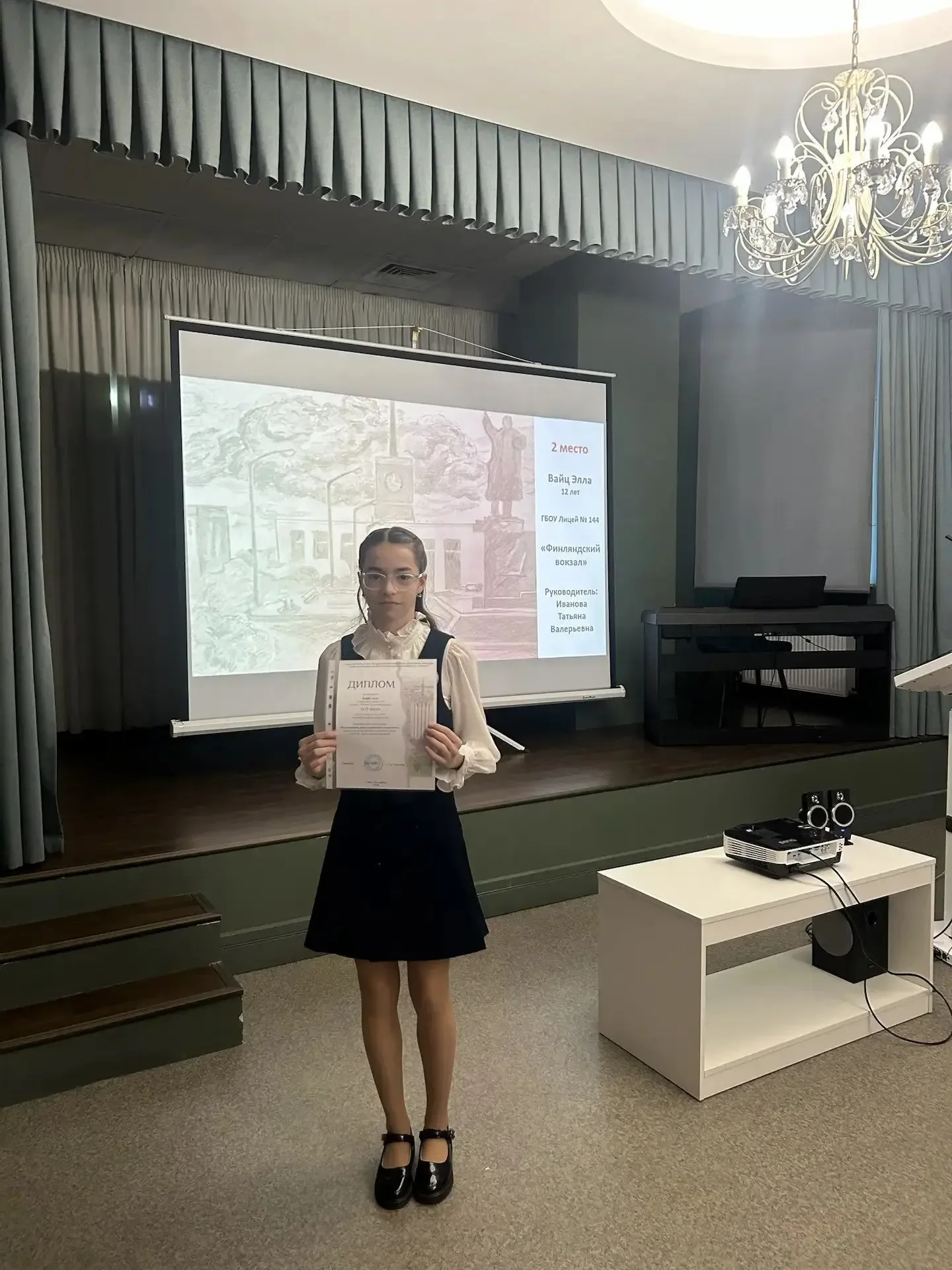 🎨Лицеисты стали призерами районного конкурса «Калининский район карандашом и красками»  🌟В Центральн