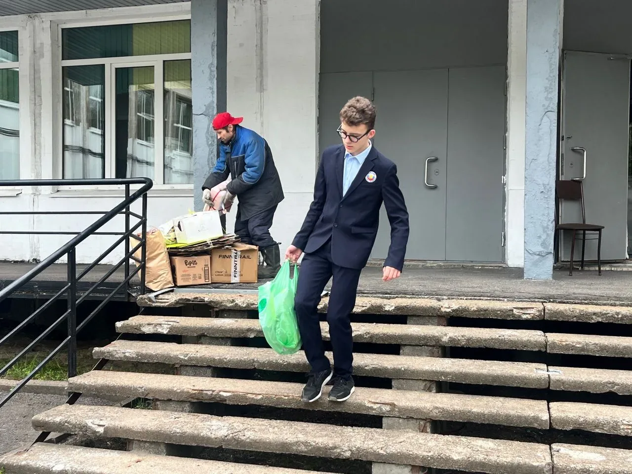 ♻️ Наш лицей снова доказал, что забота о природе начинается с простых действий: мы провели масштабну