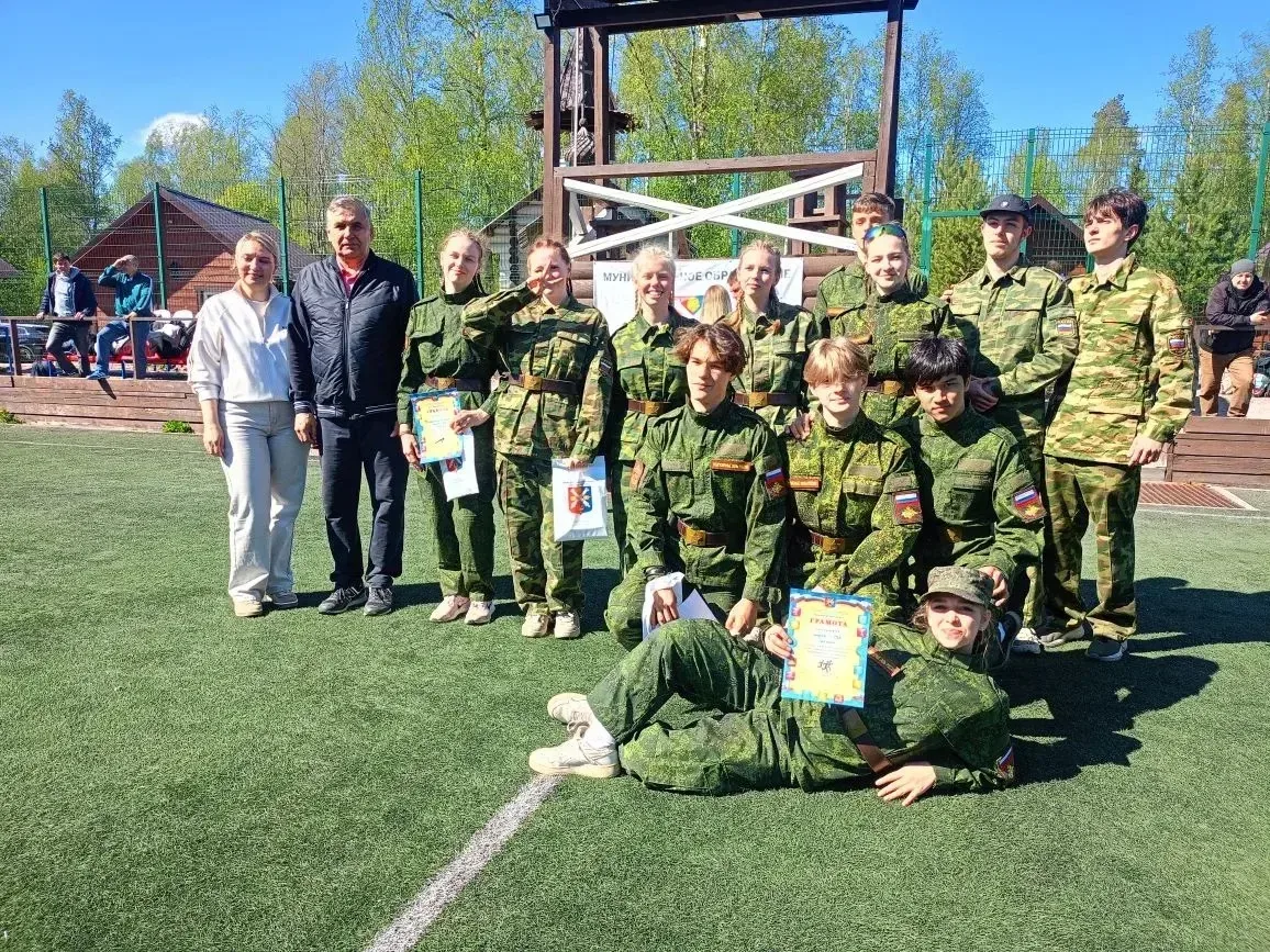 ПОБЕДА НА СОРЕВНОВАНИЯХ 🏆🏆🏆  13-14 мая состоялся двухдневный военно -патриотиеский выезд - турнир  "
