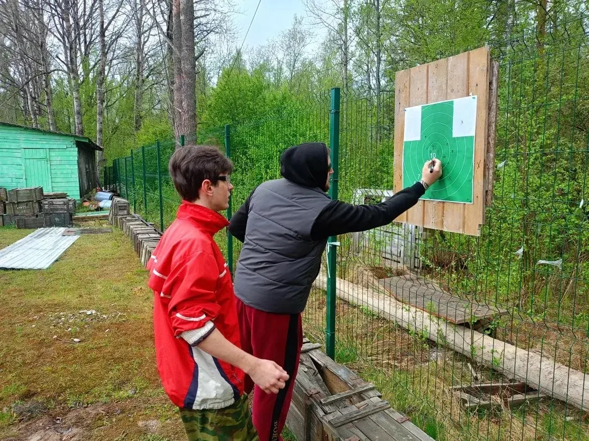 ПОБЕДА НА СОРЕВНОВАНИЯХ 🏆🏆🏆  13-14 мая состоялся двухдневный военно -патриотиеский выезд - турнир  "