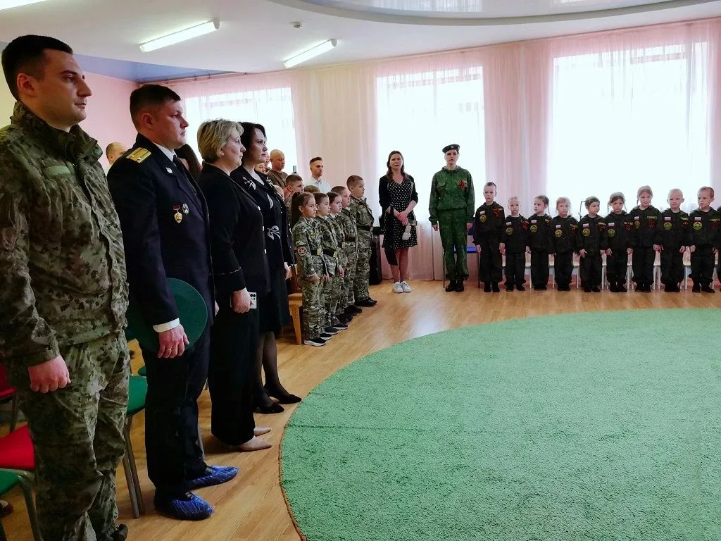 Ряды дошкольного кадетства пополнились еще 38 воспитанниками детского сада № 11  Муниципальный проек