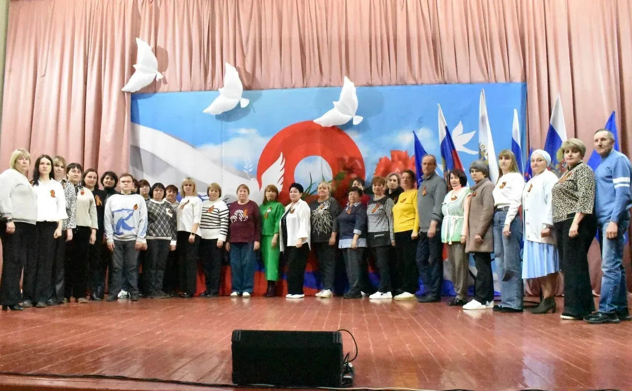 ✅В Первомайском Доме культуры, который был обновлен по Народной программе, 28 апреля прошёл отчетно 