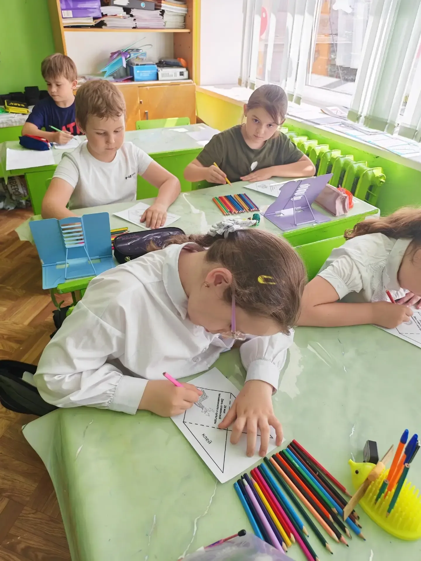 📜Накануне Дня  славянской письменности и культуры в образовательных учреждениях района прошли различ