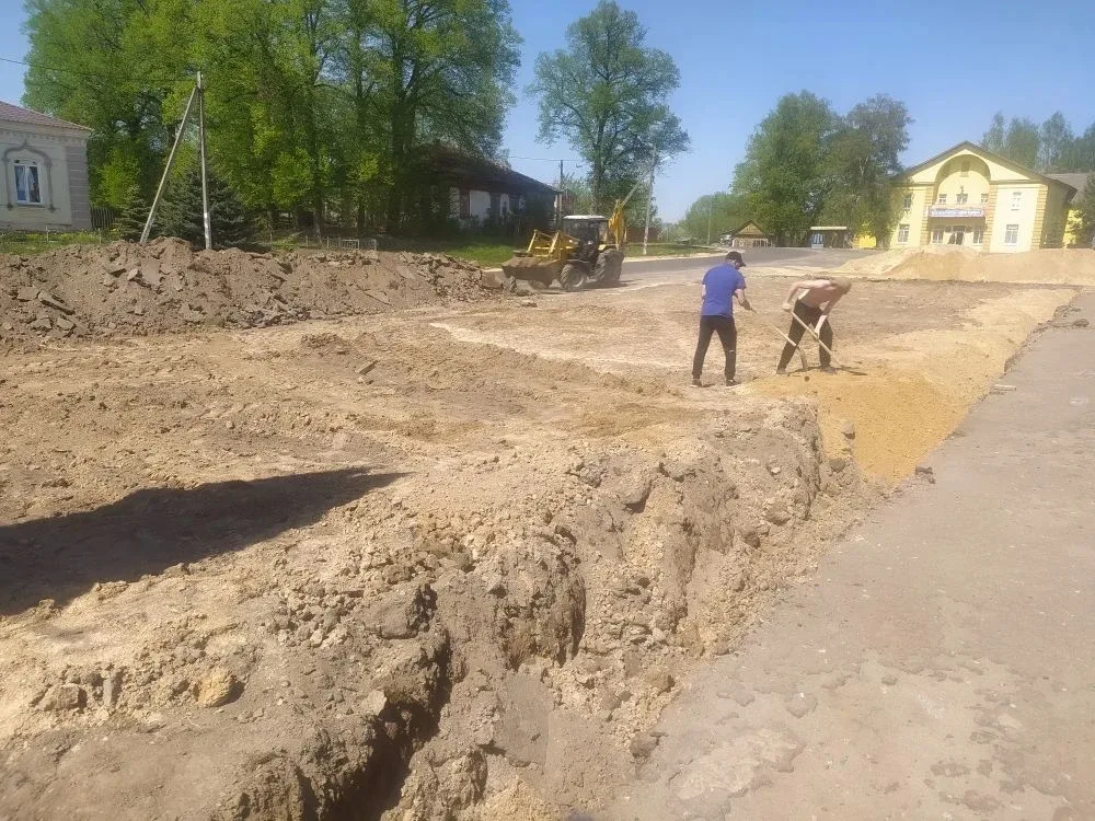 🔺Занимаемся системным развитием территории Клинцовского района. На начальном этапе работ по ремонту 