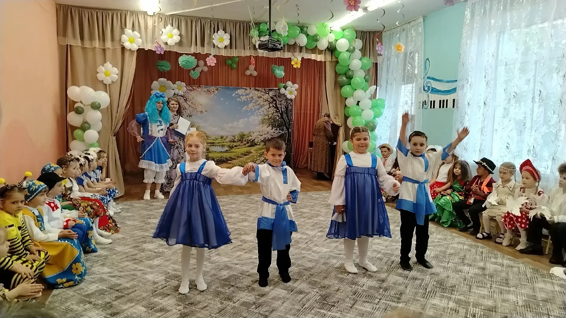 👭На базе дошкольного отделения Чемерновской школы прошёл муниципальный фестиваль-конкурс детского тв