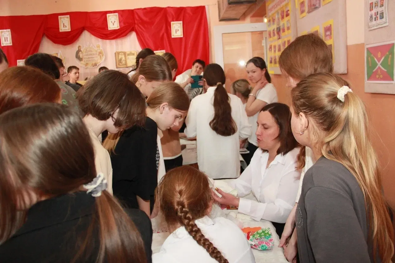 ✍️В преддверии Дня  славянской письменности и культуры  на базе Лопатенского  Дома культуры состояла