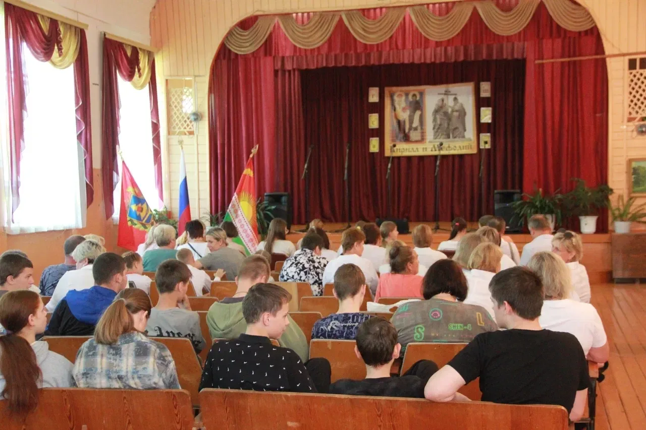 ✍️В преддверии Дня  славянской письменности и культуры  на базе Лопатенского  Дома культуры состояла