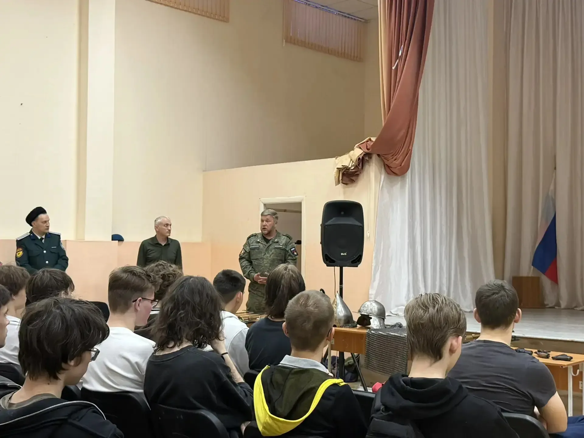 2️⃣2️⃣мая на базе нашей школы прошли особенные мероприятия — «Уроки Мужества» для учеников 11-х клас