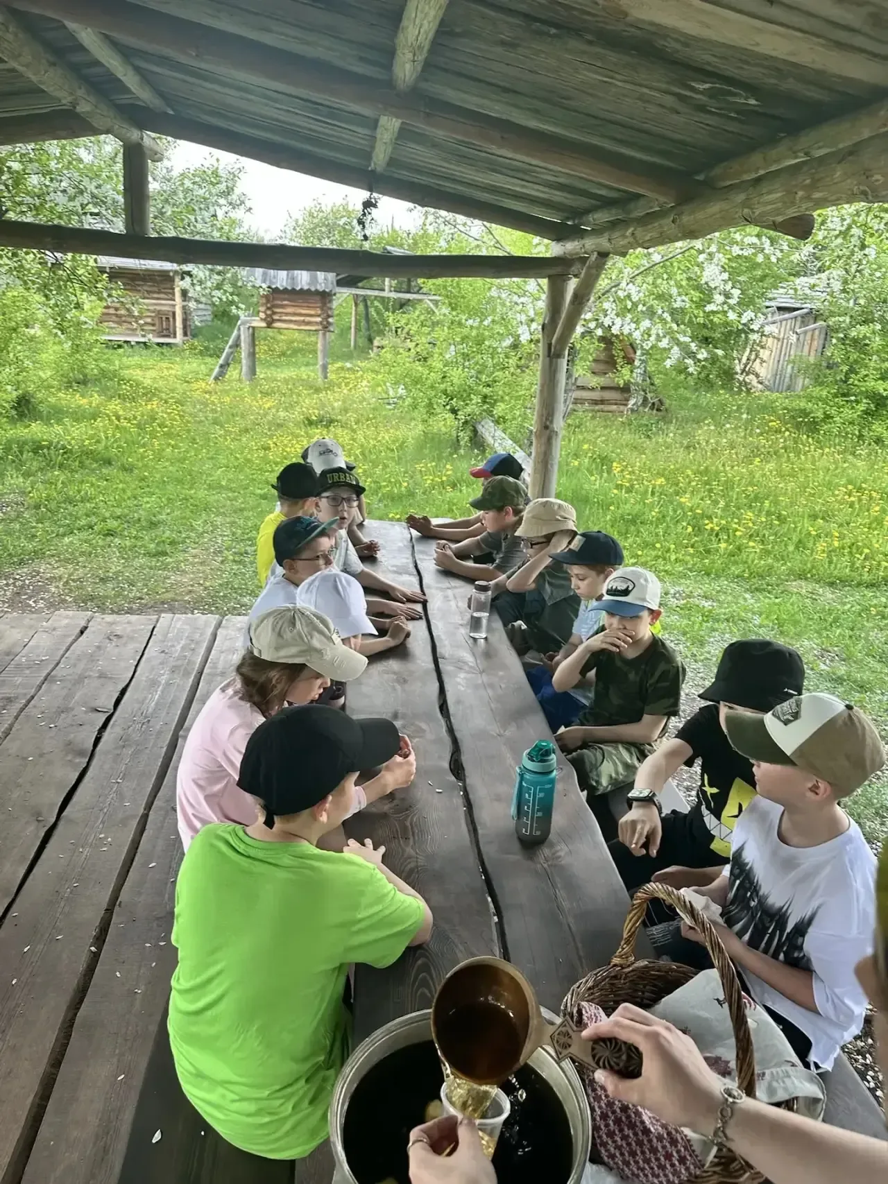 🍀3В класс побывали в парке исторических реконструкций "Гардарика"  ☀️Ребята попробовали себя в разны