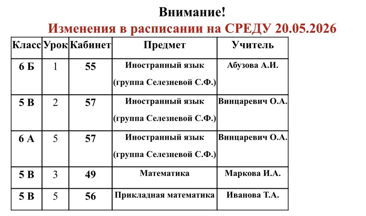 ⏳ Время течёт, и расписание меняется вслед за ним. Но помните: прошлое, настоящее и будущее соединяю