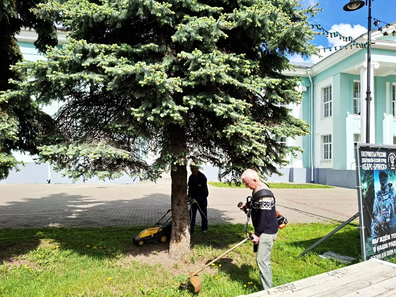 Окультуренные учреждения  Муниципальные учреждения культуры занялись благоустройством прилегающих те