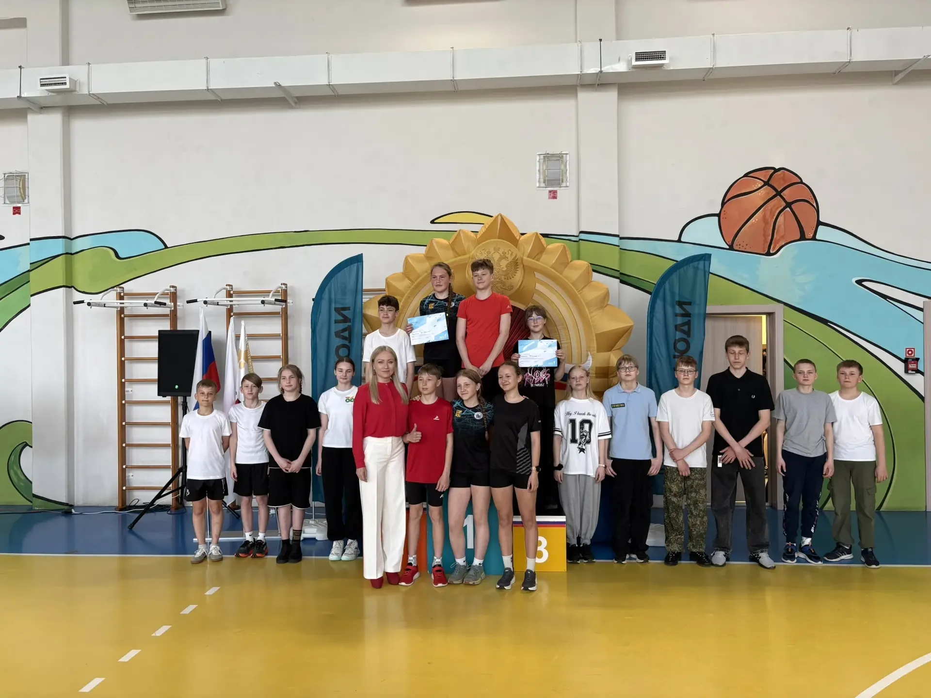 ⛹🏻‍♂️ВЫЗОВ ПЕРВЫХ💪🏼  Сегодня, 14 мая, на базе школы №26 кипели нешуточные страсти! Более 40 команд с