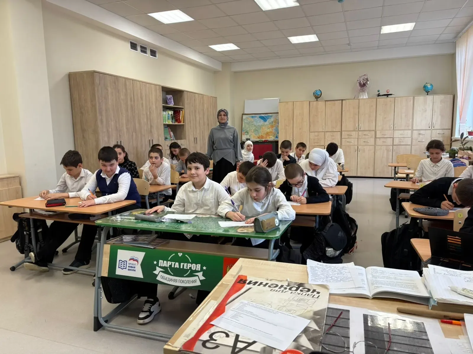 В 4-х классах психолог начальной школы Саидова Патимат Саидовна провела беседу «Я — будущий пятиклас