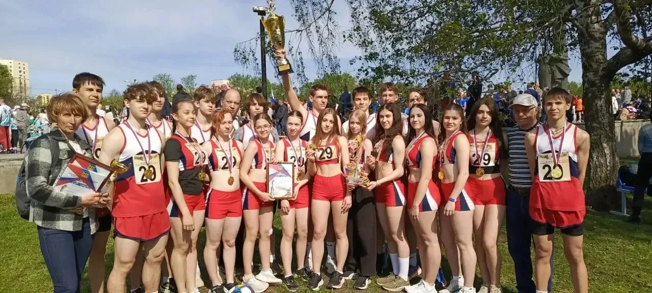 🏆 Команда МБОУ ФЭЛ №29 г. Пензы — ПОБЕДИТЕЛЬ юбилейной легкоатлетической эстафеты!  Ребята заняли пе