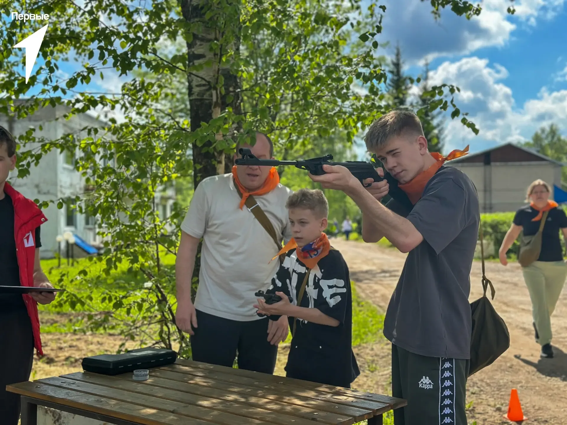 👪 На базе детского спортивно-оздоровительного лагеря «Рекорд» прошло по-настоящему зрелищное событие