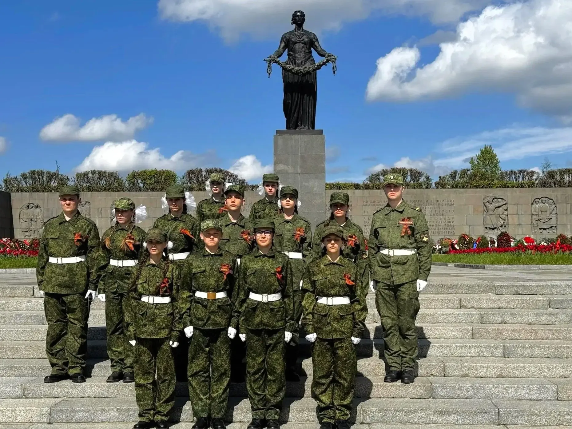 🇷🇺🕊️ Пост №1: Вахта памяти. День третий  Завершился третий, заключительный день участия команды наше