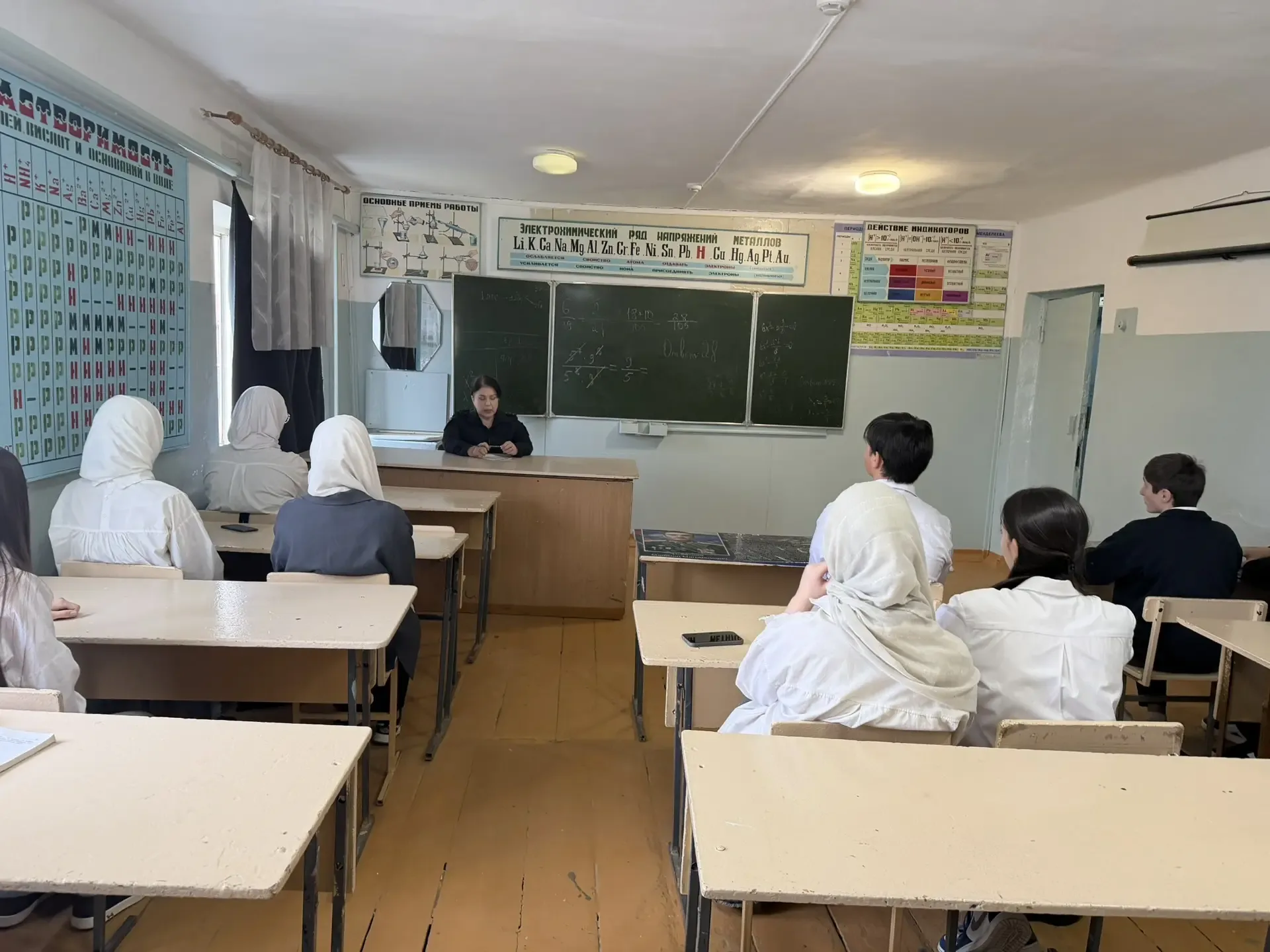 Классные часы среди 7-10 классов с приглашением инспектора полиции Халиковой М.А. Тема классных часо