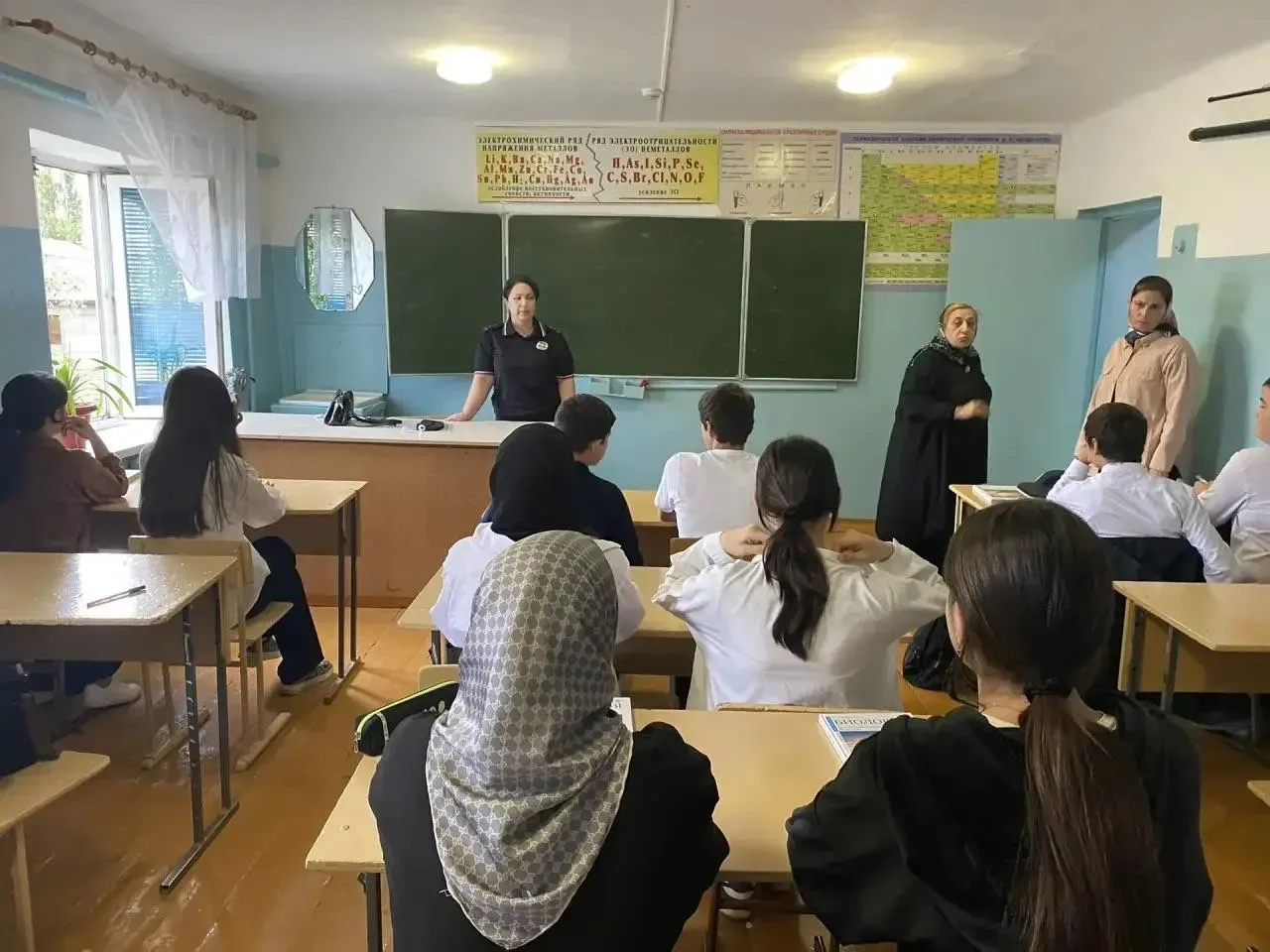 Родительские собрания с приглашением инспектора ПДН Халиковой М.А.по профилактике деструктивного пов
