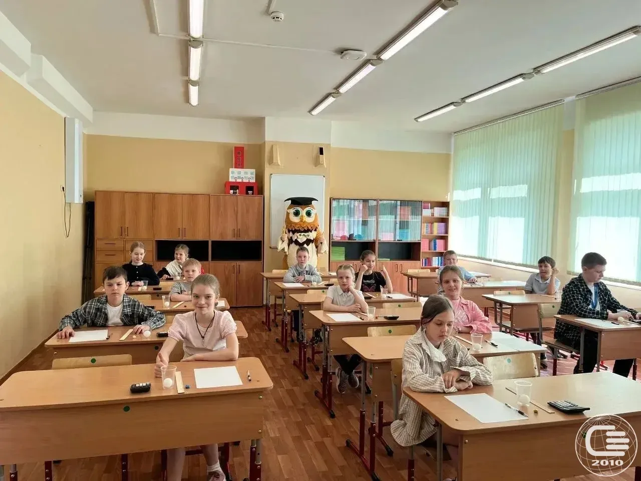 🧠 16 мая в нашей школе прошло интереснейшее событие — заключительный этап олимпиады для учащихся 3-4