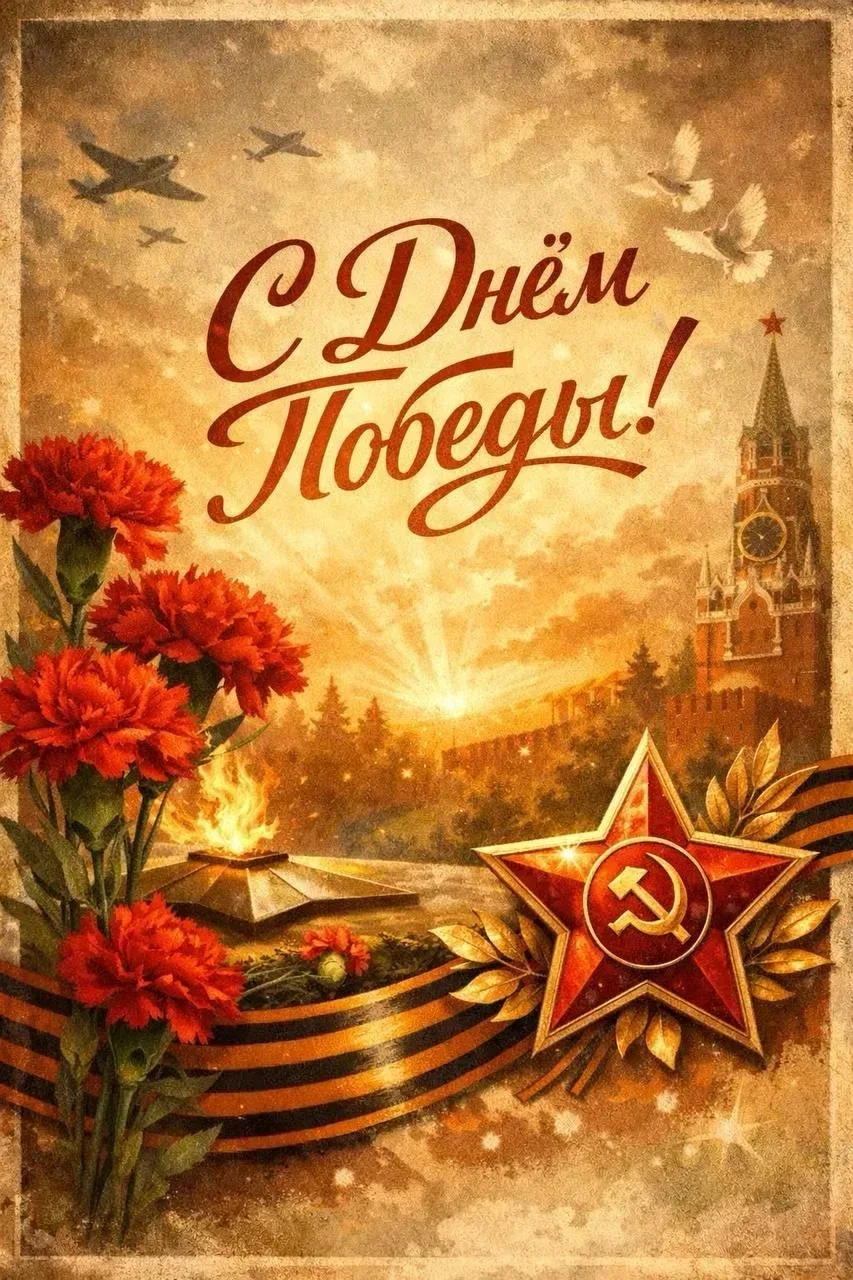 Вместе с Победой!  Сегодня сердца наших учителей наполнились гордостью и светлой радостью — они стал