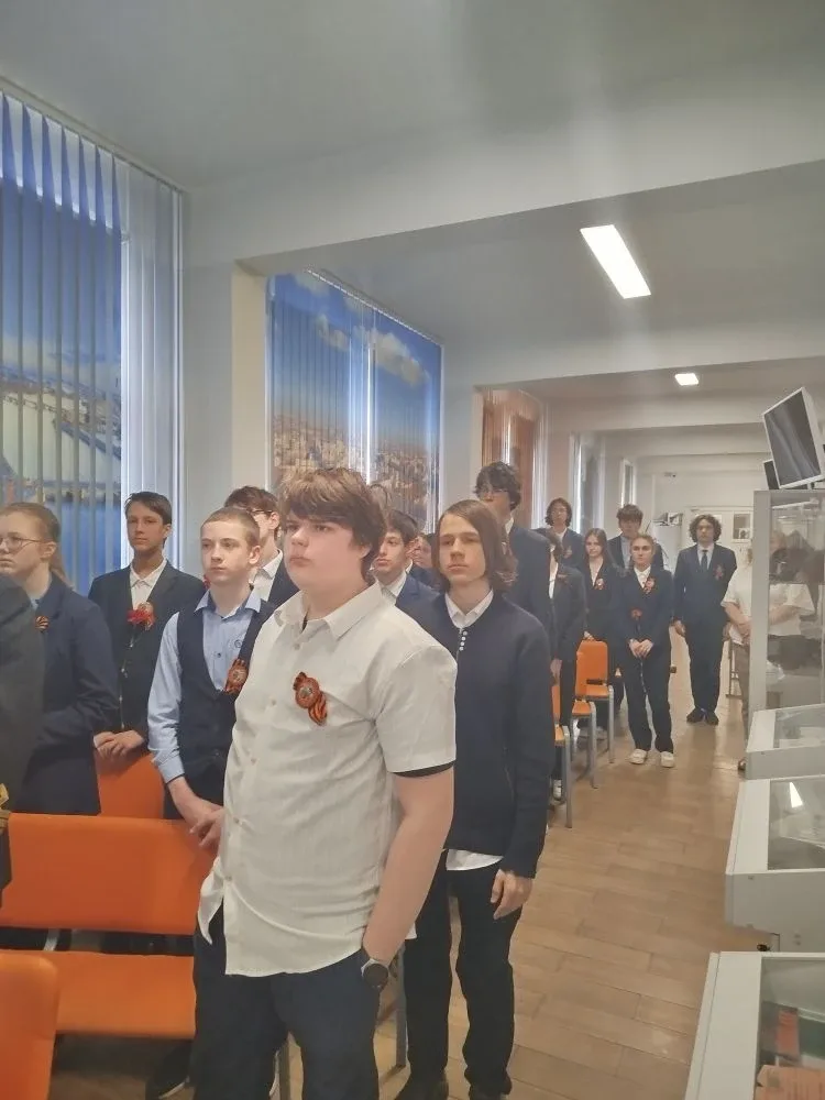 В Музее гимназии сегодня в присутствии дорогих гостей - родственников наших Героев - прошла торжеств