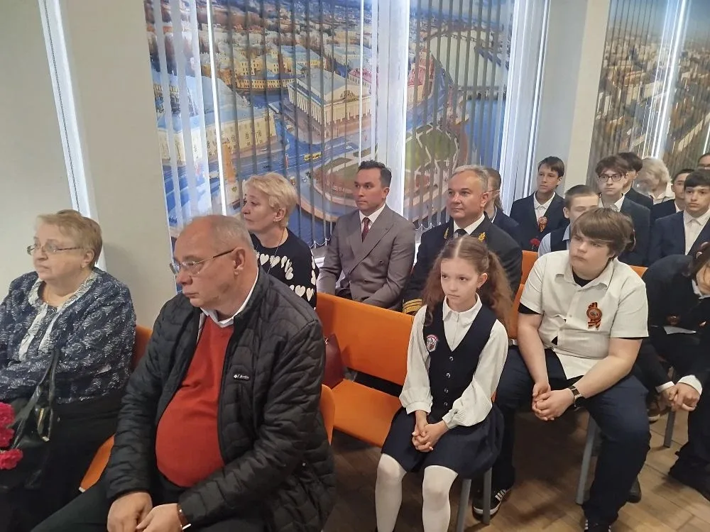 В Музее гимназии сегодня в присутствии дорогих гостей - родственников наших Героев - прошла торжеств