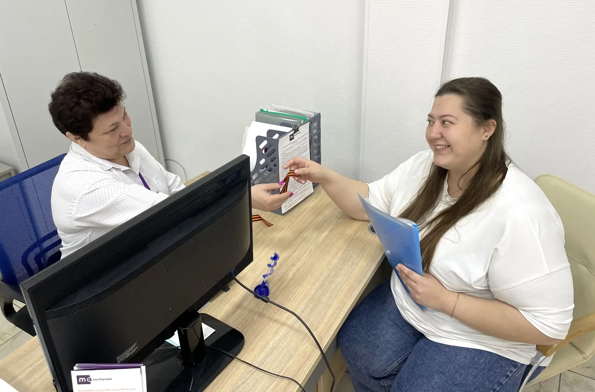🎊В преддверии великого праздника – Дня Победы в клиентских офисах ООО «ЕИРЦ РБ» прошла трогательная 