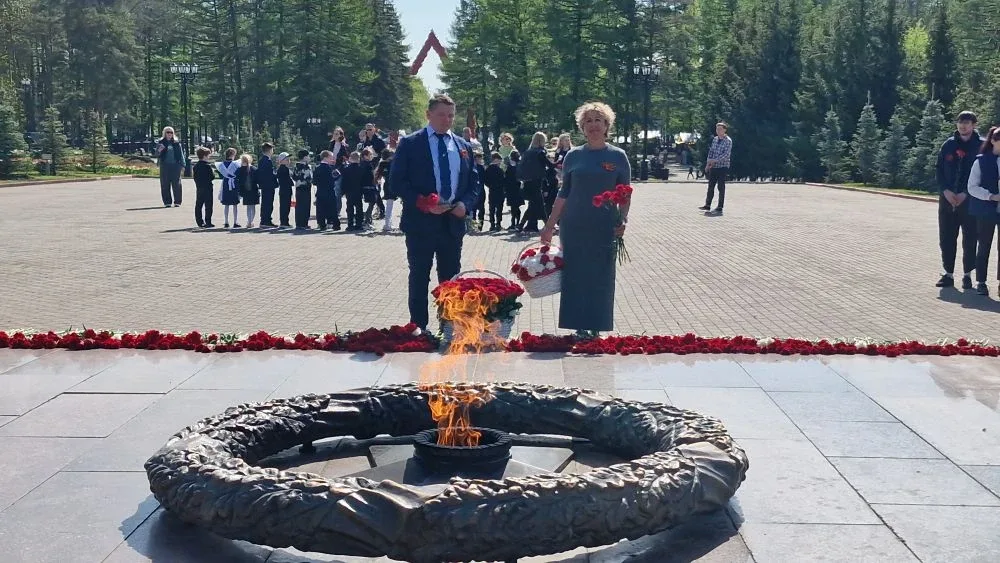 Генеральный директор ООО «ЕИРЦ РБ» Ирина Попова приняла участие в торжественной церемонии возложения