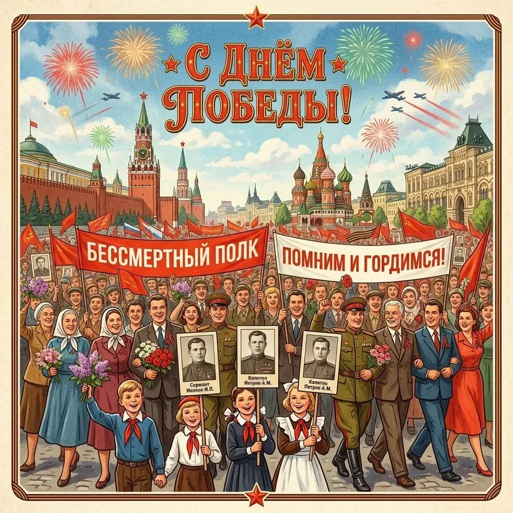 Дорогие друзья!   Поздравляем вас с годовщиной Великой Победы!🎉🎉🎉  Низкий поклон ветеранам и тружени