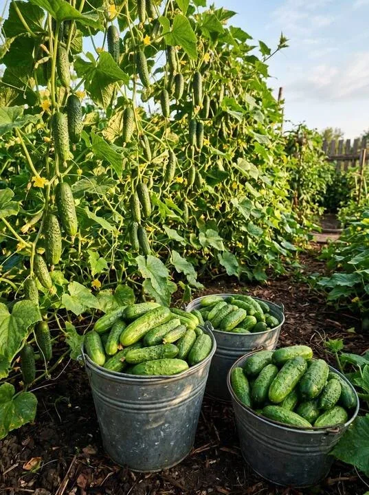 Хватит собирать «пустышки»! Пора собирать урожай! 🥒🔥  Надоели горькие огурцы и болезни на листьях? П