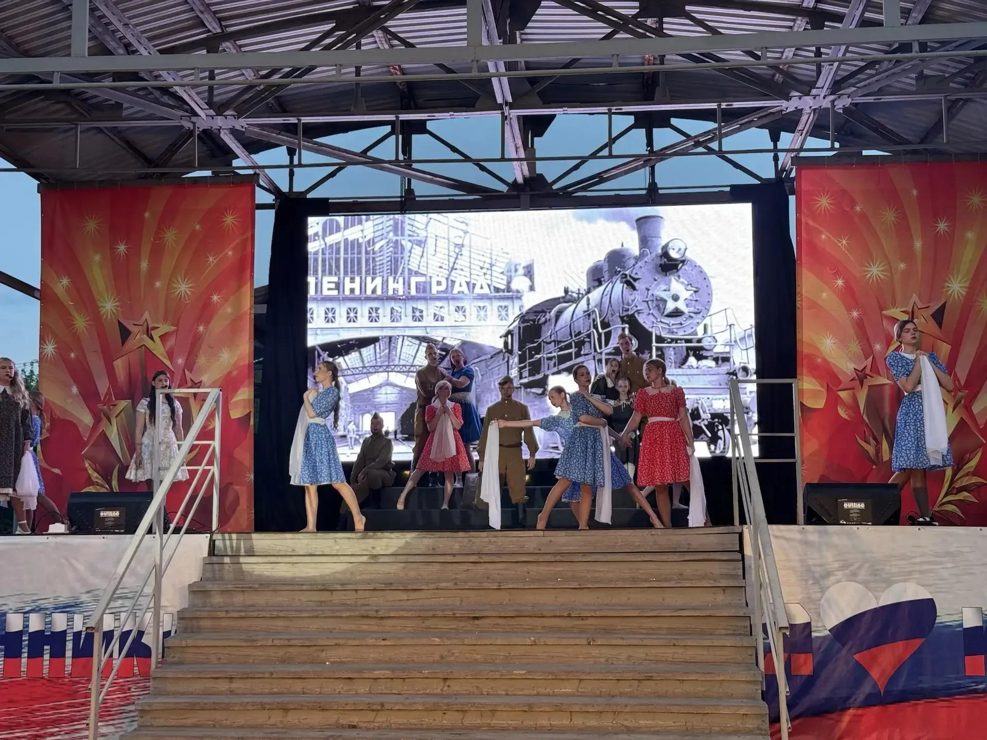 С Днём Победы! 🎇  Всех жителей города, сегодня ожидала насыщенная программа, посвящённая Дню Победы,