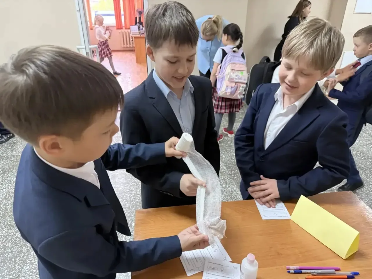 В рамках Дня детских общественных организаций России в нашей школе прошла захватывающая игра по стан