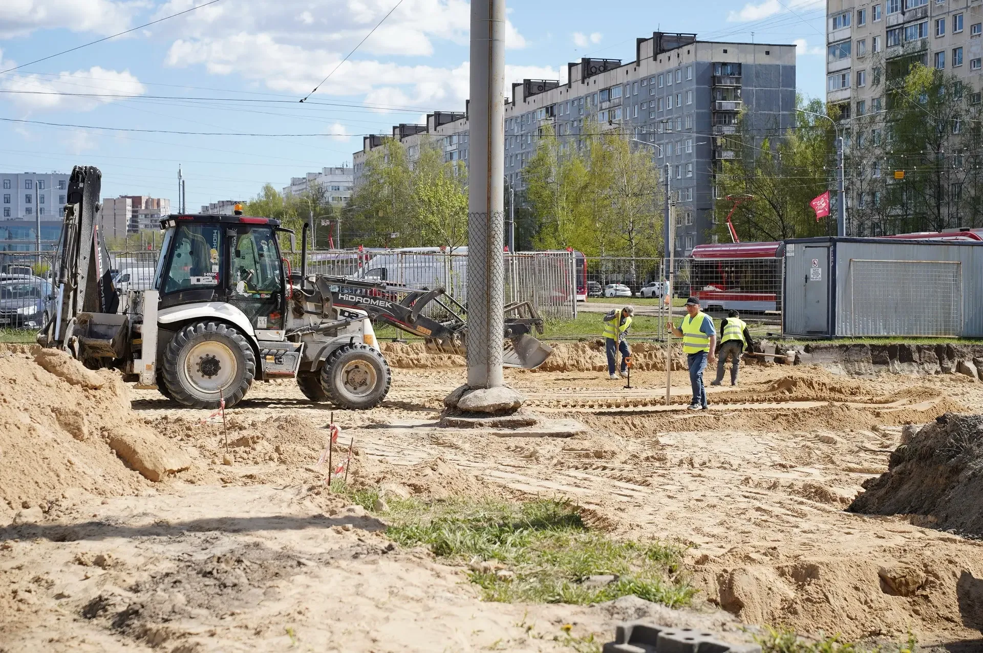 Сегодня днем проинспектировал объекты благоустройства Выборгского района вместе с главой администрац