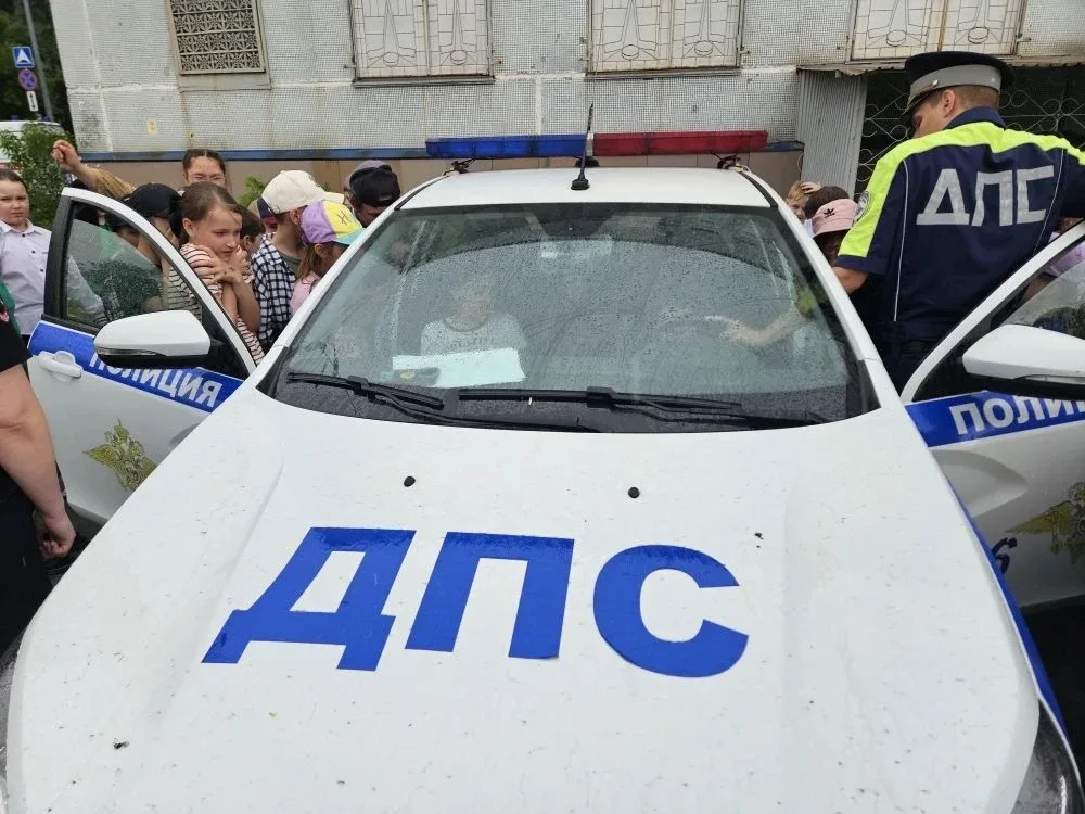 👮‍♂Сегодня прошло практическое занятие с сотрудниками ДПС. Ребятам напомнили о важности соблюдения п