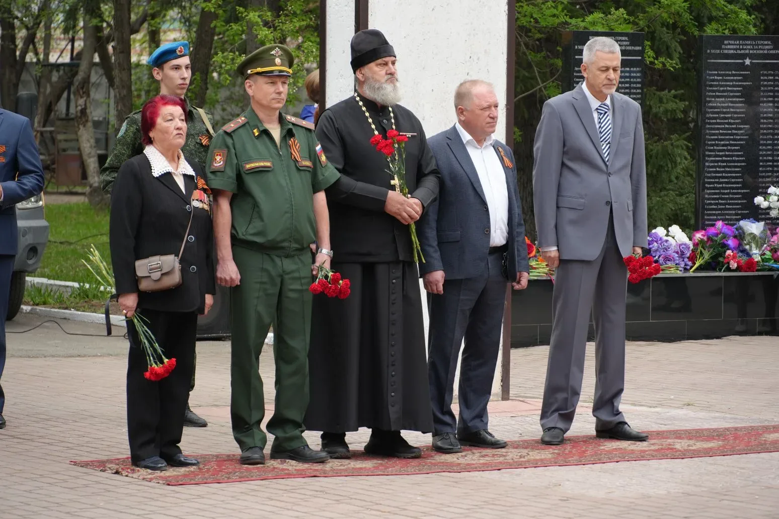 Сегодня, накануне Дня Победы, состоялся торжественный митинг памяти погибших героев нашего времени –