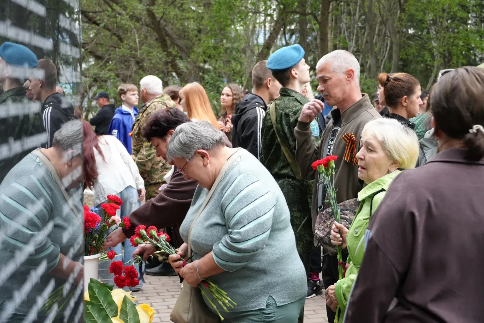 Сегодня, накануне Дня Победы, состоялся торжественный митинг памяти погибших героев нашего времени –