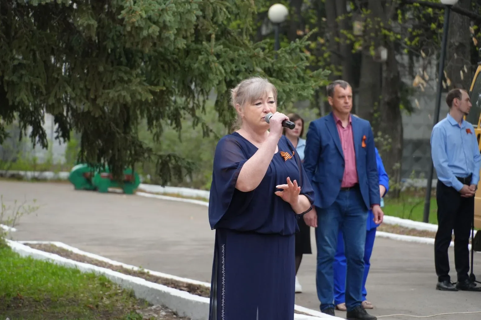 Сегодня, накануне Дня Победы, состоялся торжественный митинг памяти погибших героев нашего времени –