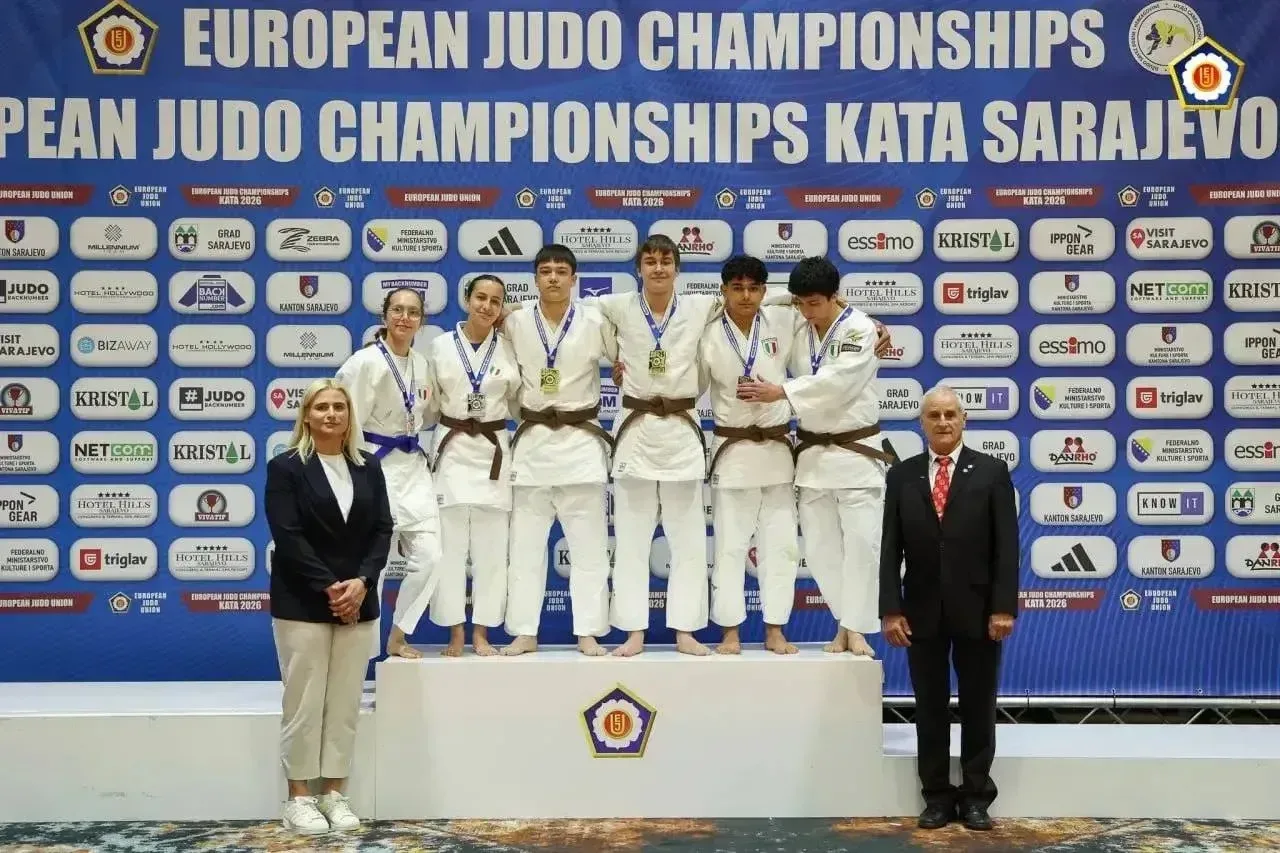 🏆🥇Российские спортсмены завоевали «золото» в дисциплине КАТАМЭ-НО-КАТА на первенстве Европы среди юн