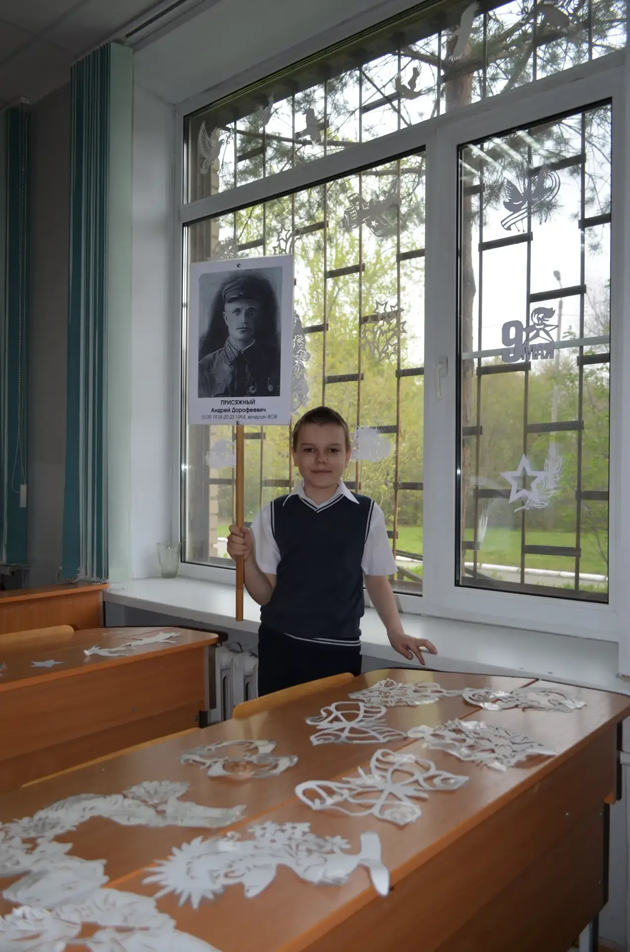АКЦИЯ "ОКНА ПОБЕДЫ"  В Первичном отделении нашего лицея начинается необычайно важная и трогательная 