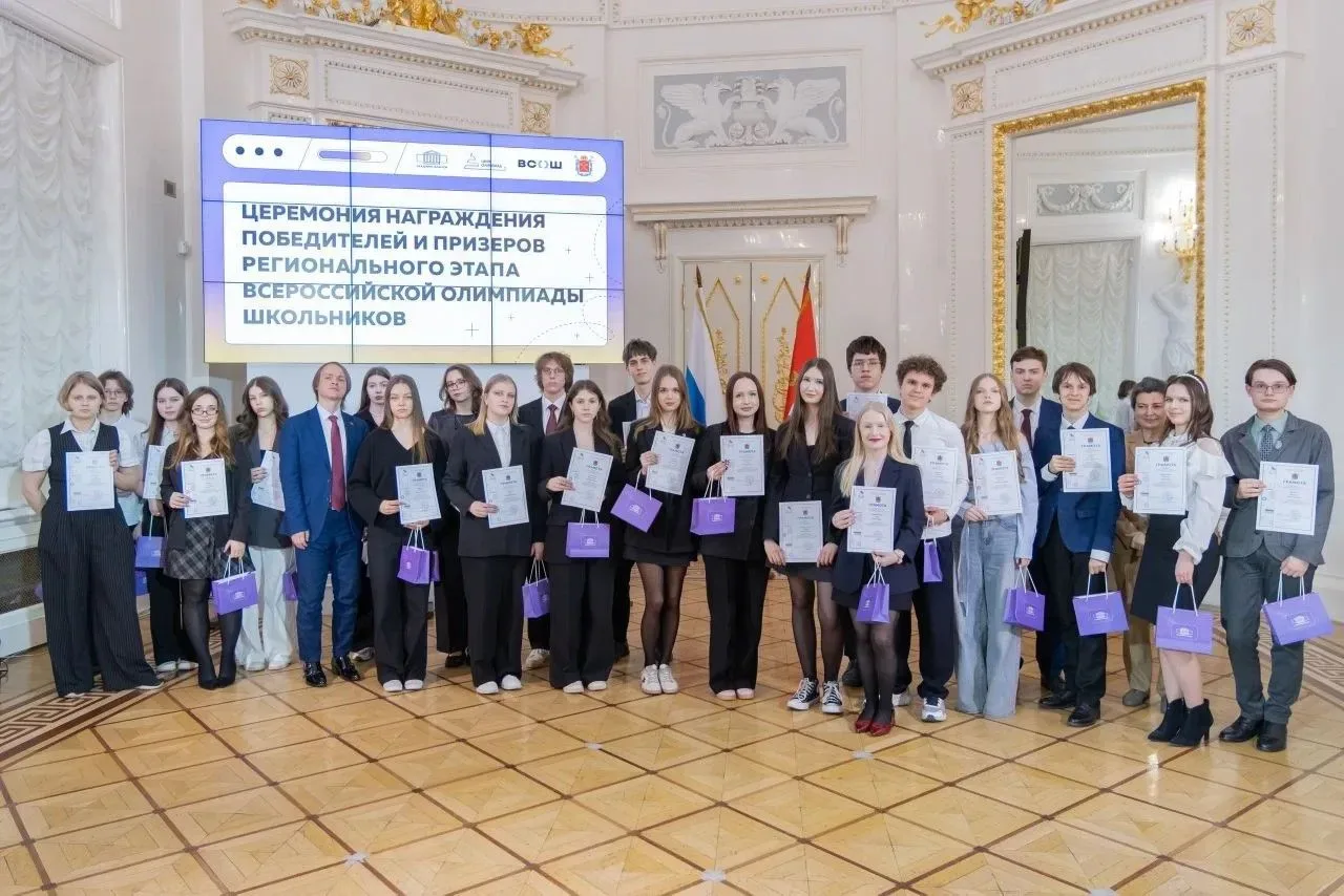 #НашаГордость 24 апреля в Каменноостровском дворце проходило чествование победителей и призеров Всер