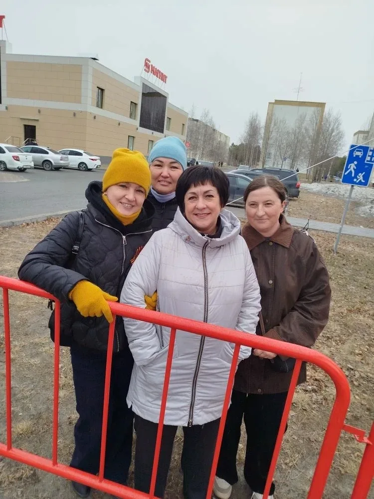 ⭐️ В Великий Праздник День Победы ученики  нашей школы приняли участие в легкоатлетической эстафете 