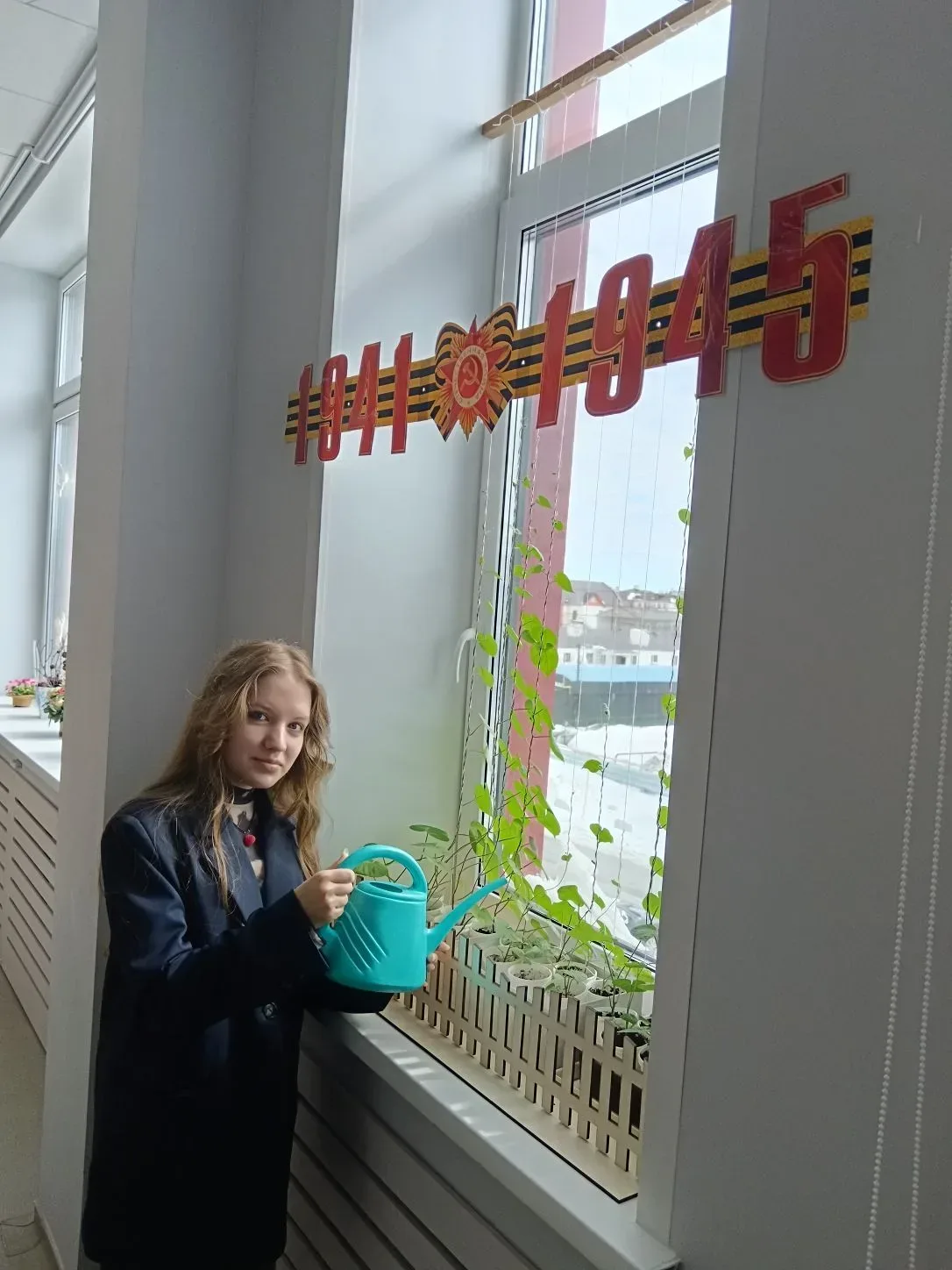 🌿 Сад памяти: «Зелёный класс» уже в деле  В рамках Всероссийской акции «Сад памяти» в нашем центре о