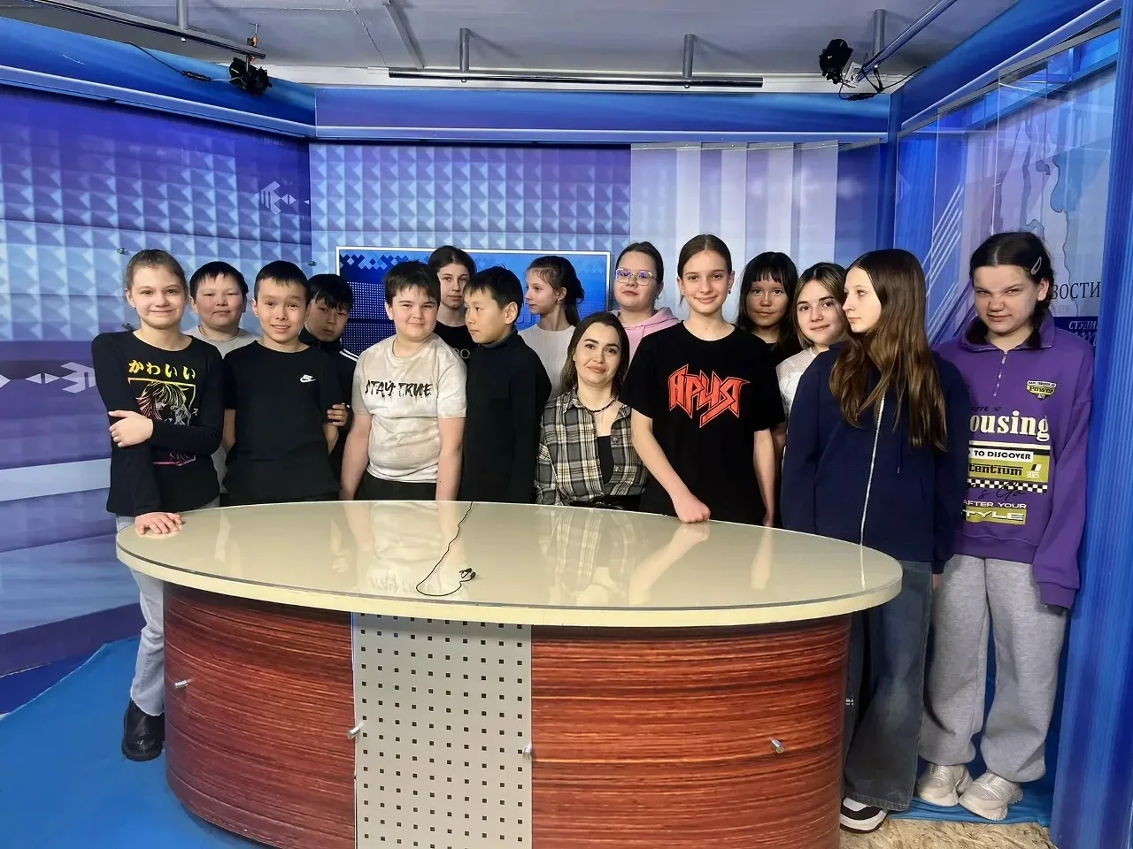 Экскурсия в мир телевидения: 5 «А» класс в гостях у «Студии Факт»!  15 мая 2026 года учащиеся 5 «А» 