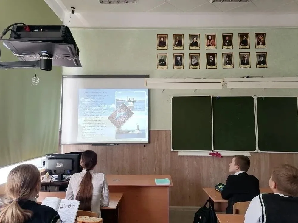 Экологический урок "Экологическое состояние реки Дон" в 6а классе в рамках Дней реки Дон проведен с 