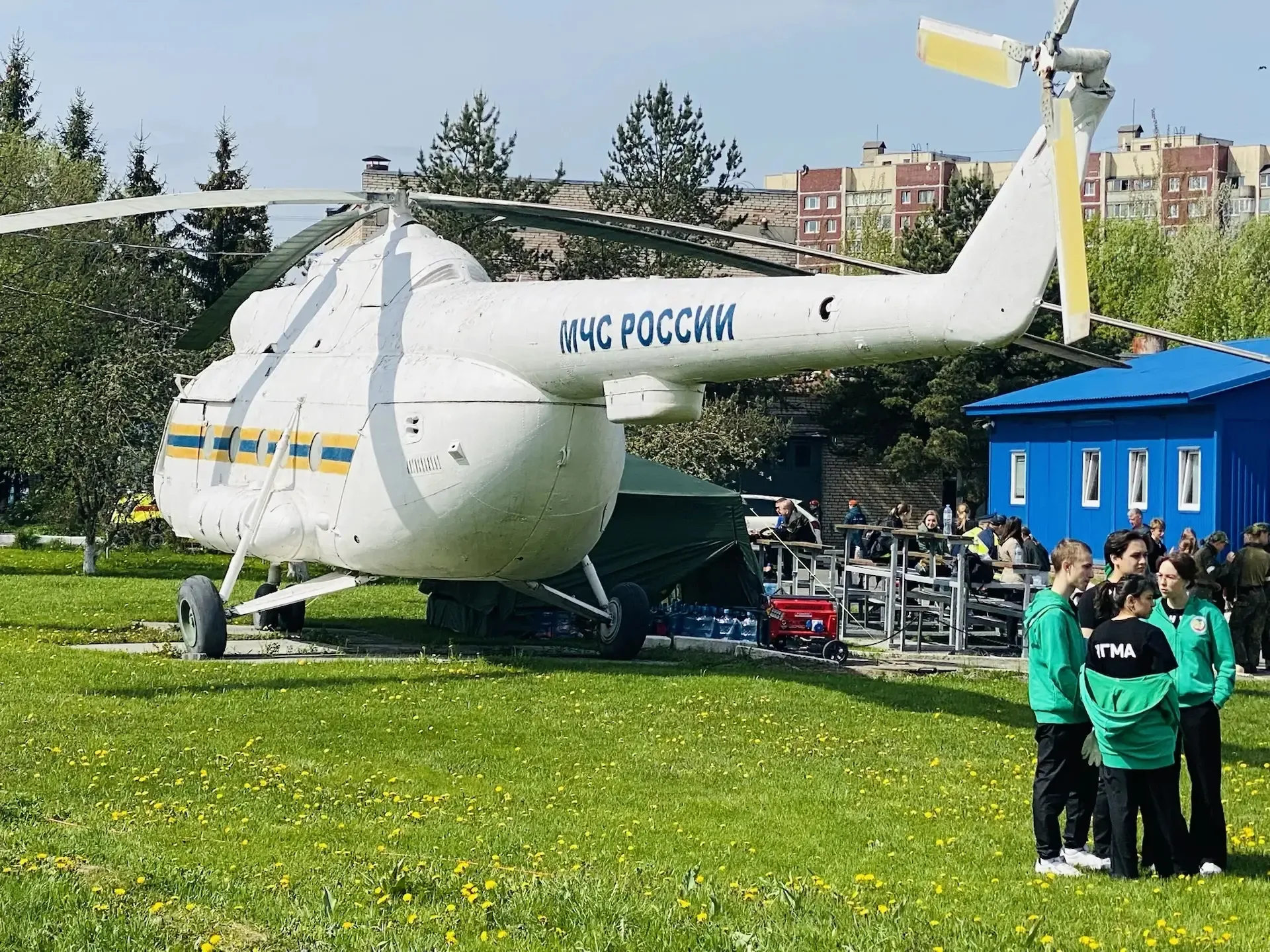 ✅ 12 мая тридцать добровольцев из школьных отрядов волонтёров-медиков и спасателей «Открытые сердца»