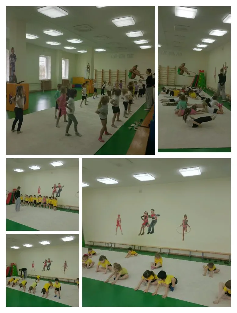 В СП «Сказка» МБОУ ЦО 44 для воспитанниц 3-5 лет сегодня прошёл мастер-класс по художественной гимна
