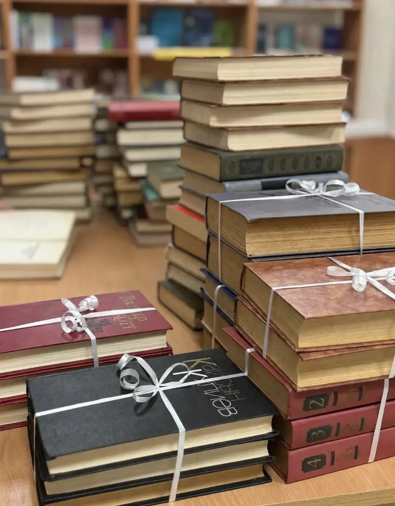 В целях сохранения и пополнения книжного фонда школьных библиотек с 11 по 23 мая проводилась акция «